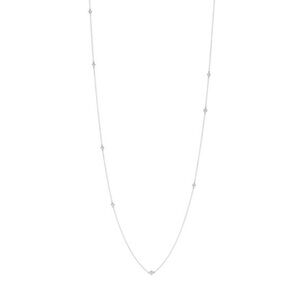 Tiffany & Co. Diamonds by the Yard Sprinkle Necklace 9 diamonds. Elsa Peretti